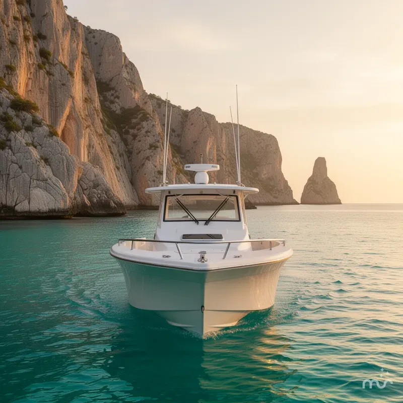 Slide: The Image of Marlago Fs 35 Center Console Cuddy 1997 - 1
