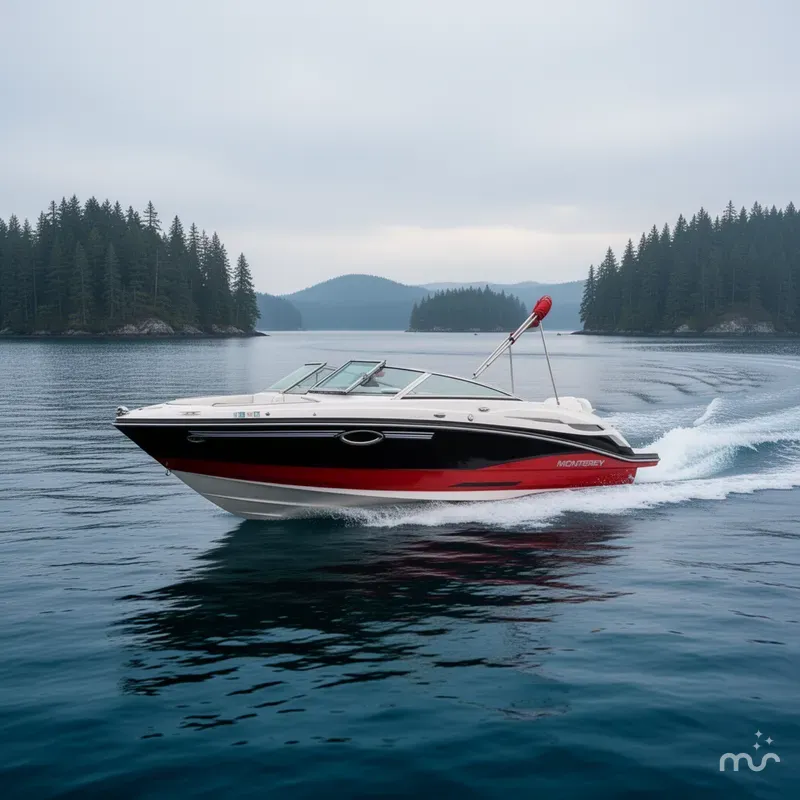 Slide: The Image of Monterey M3 Sport Boat 2011 - 2
