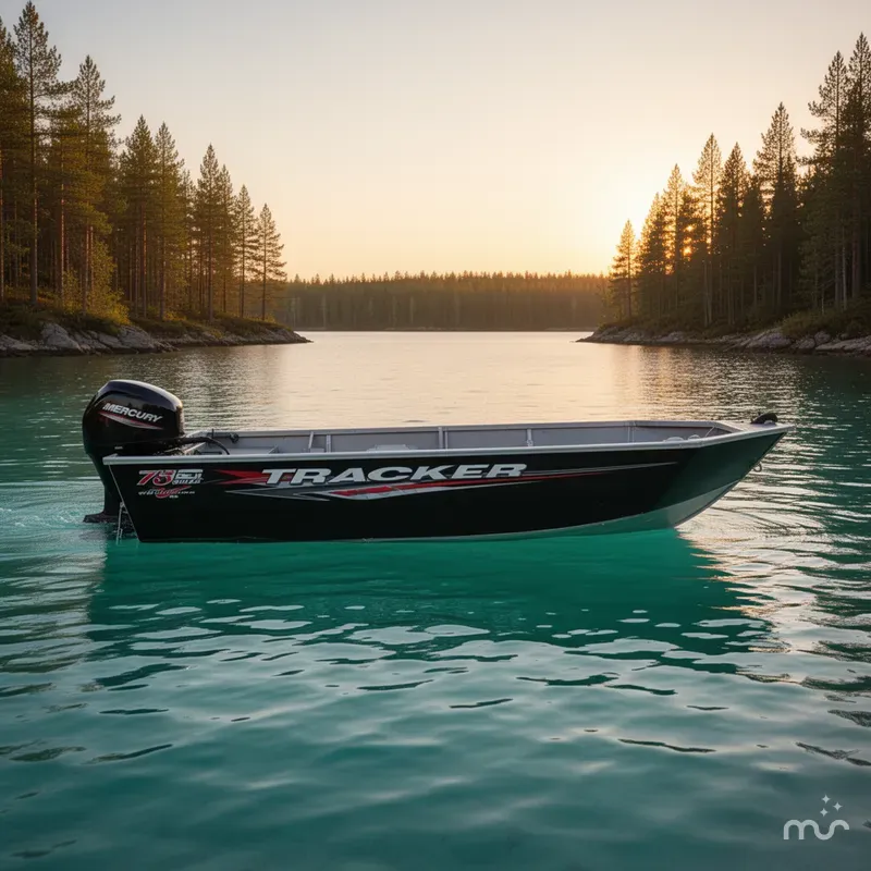 Slide: The Image of Tracker Pro Guide V16 SC W/ 75HP Mercury 2023 - 2