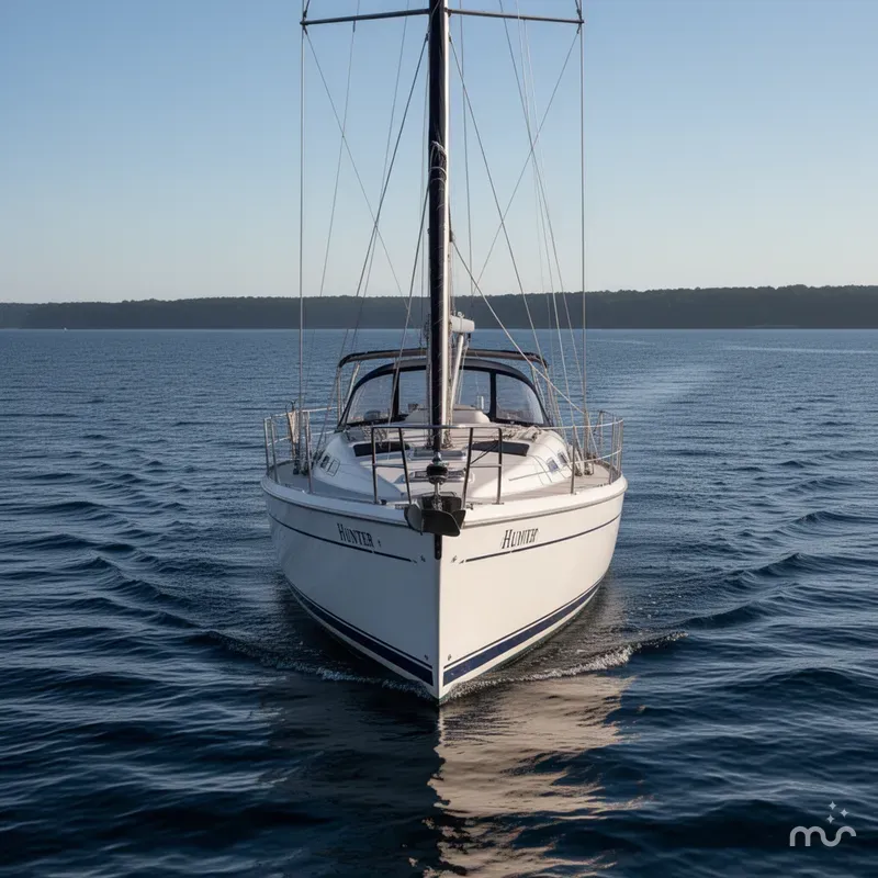 Slide: The Image of Hunter 41 Aft Cockpit 2007 - 1
