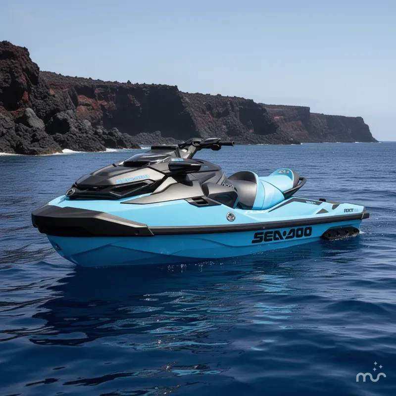 The Image of Sea-Doo RXT-X™ 325 Gulfstream Blue Premium 2026 - 0
