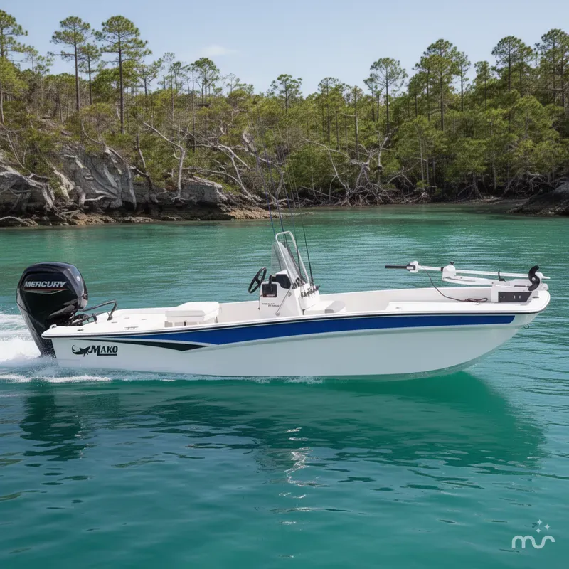 Slide: The Image of Mako Pro Skiff 17 CC 2026 - 2
