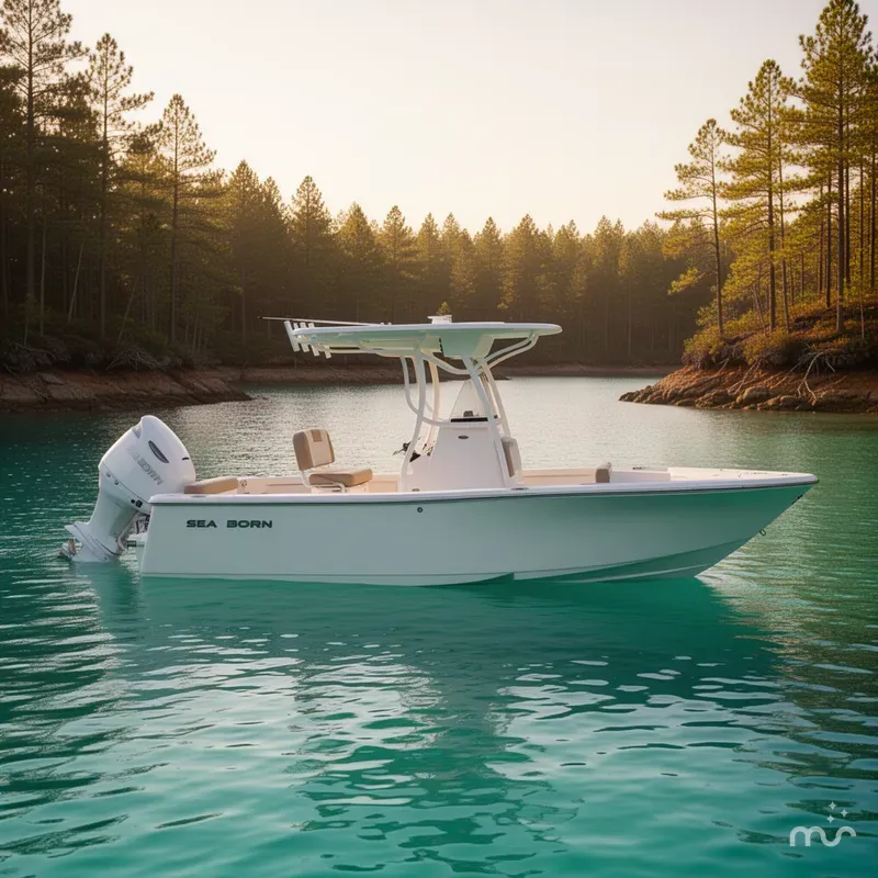 Slide: The Image of Sea Born LX22 Center Console 2026 - 2