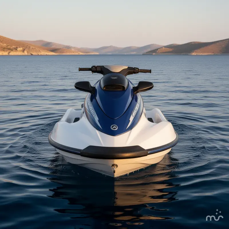 Slide: The Image of Sea-Doo GTX DI 2S, WHITE/BLUE 2002 - 1