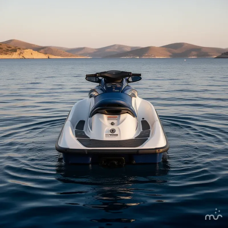 Slide: The Image of Sea-Doo GTX DI 2S, WHITE/BLUE 2002 - 3