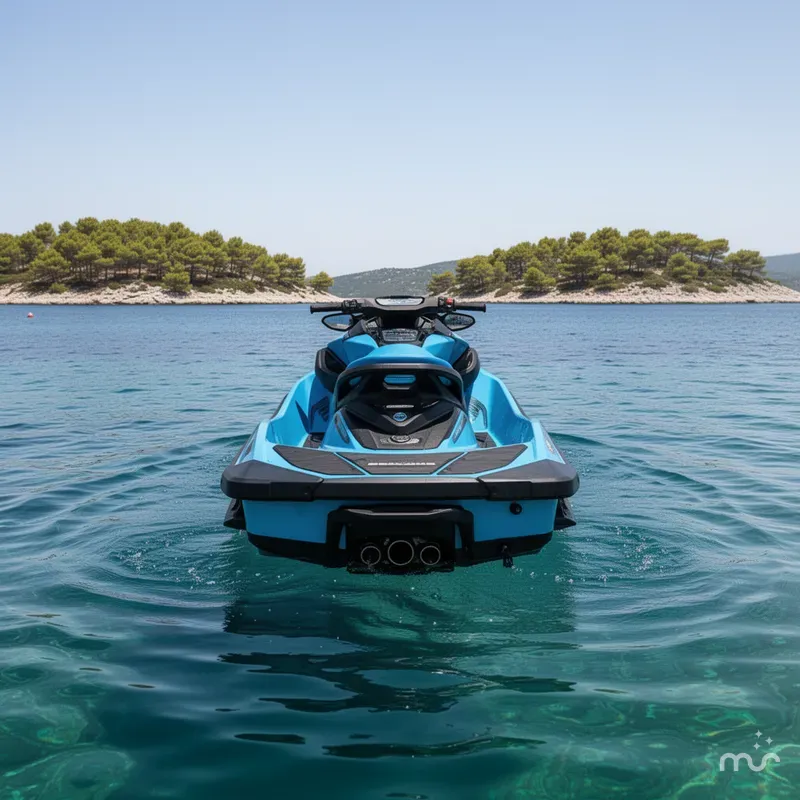 Slide: The Image of Sea-Doo RXP-X™ 325 Tech, BRP Premium A, iBR Gulfstream Blu 2026 - 3