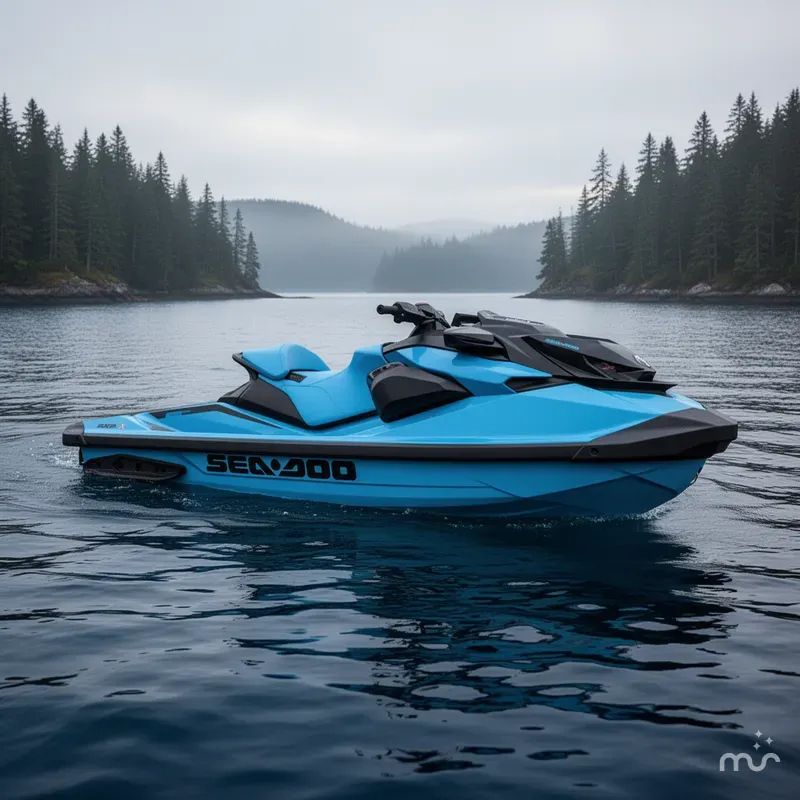 The Image of Sea-Doo RXP-X™ 325 Tech, BRP Premium A, iBR Gulfstream Blu 2026 - 0