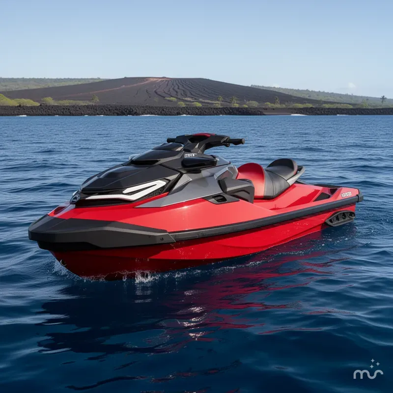 Slide: The Image of Sea-Doo RXT®-X® 325 Fiery Red Premium 2024 - 2