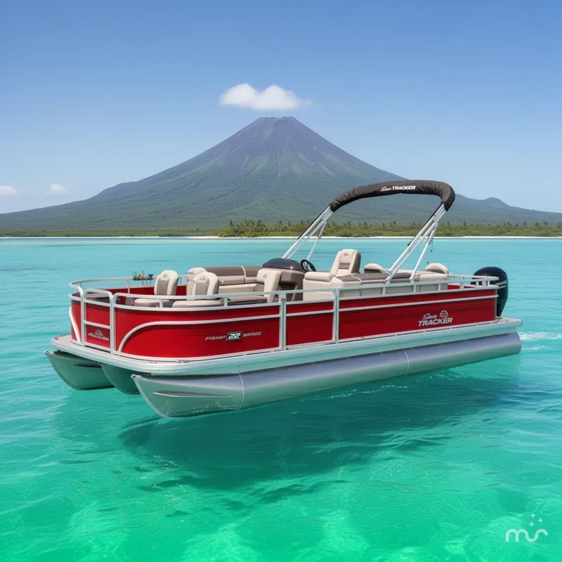 The Image of Sun Tracker Fishin' Barge 22 DLX 2026 - 0