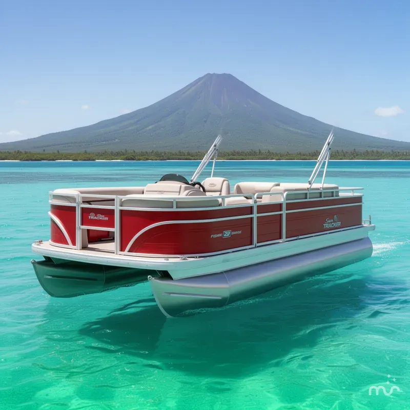 Slide: The Image of Sun Tracker Fishin' Barge 22 DLX 2026 - 3