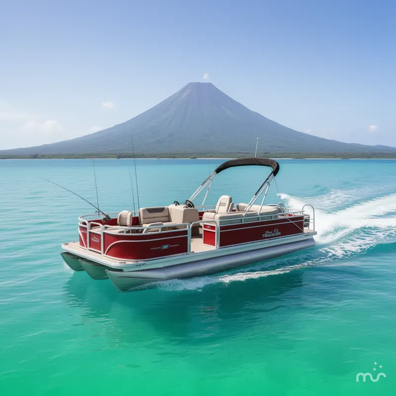Slide: The Image of Sun Tracker Fishin' Barge 22 DLX 2026 - 4
