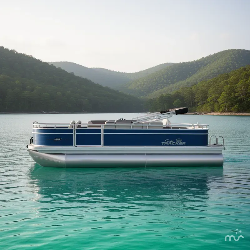 Slide: The Image of Sun Tracker Fishin' Barge 20 DLX 2026 - 2