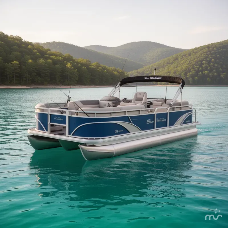 Slide: The Image of Sun Tracker Fishin' Barge 20 DLX 2026 - 3