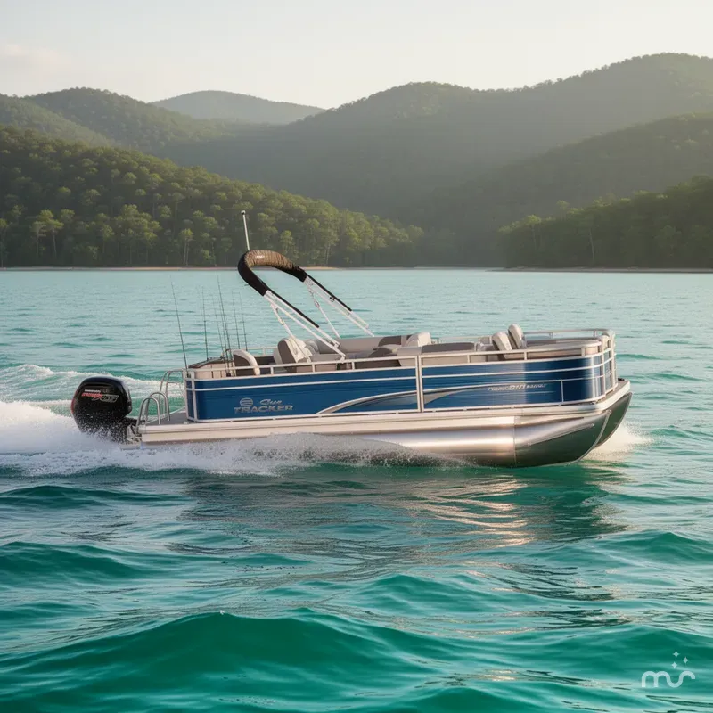 Slide: The Image of Sun Tracker Fishin' Barge 20 DLX 2026 - 4