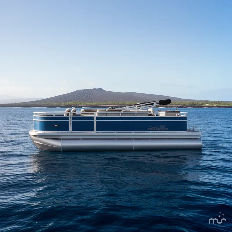 Slide: The Image of Sun Tracker Fishin' Barge 20 DLX 2026 - 2