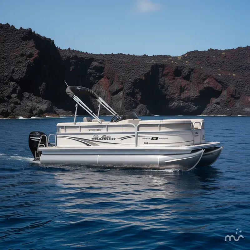 The Image of Sun Tracker Party Barge 16 DLX 2026 - 0