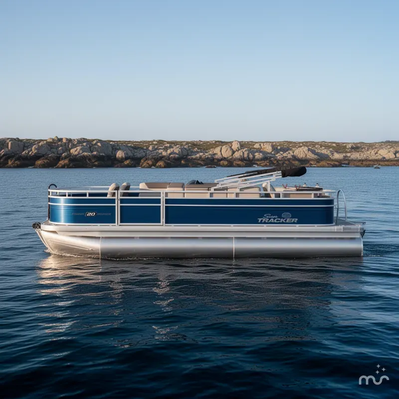 Slide: The Image of Sun Tracker Fishin' Barge 20 DLX 2026 - 2