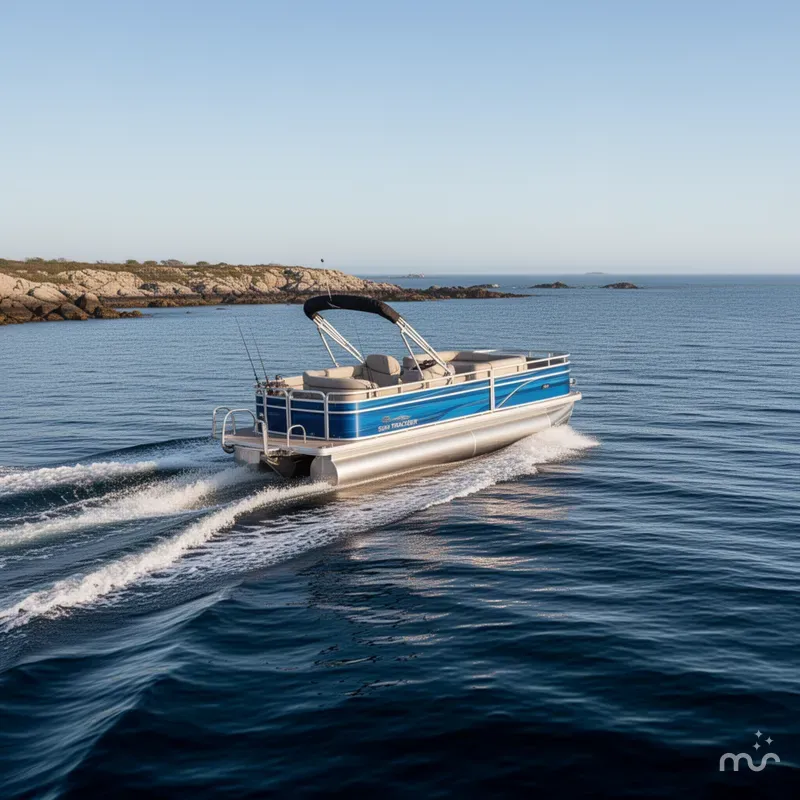 Slide: The Image of Sun Tracker Fishin' Barge 20 DLX 2026 - 4
