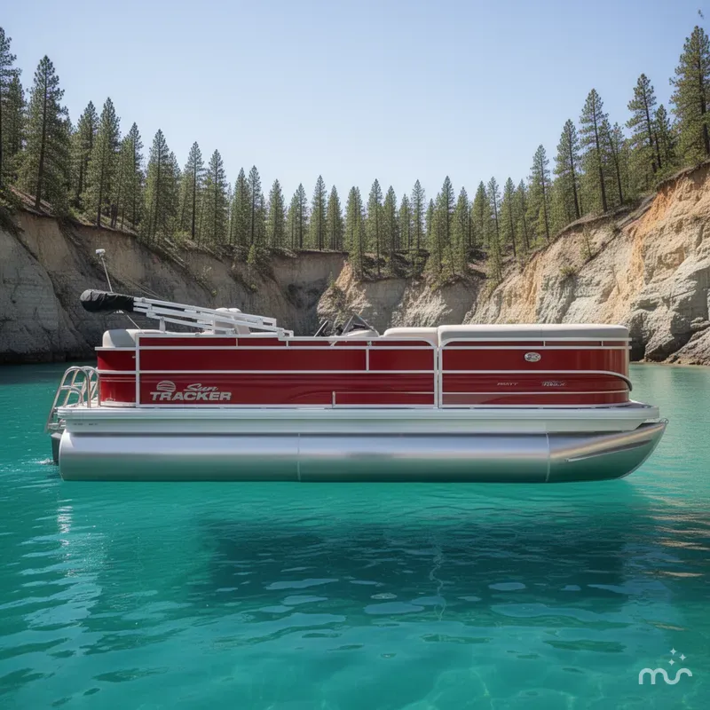 The Image of Sun Tracker Party Barge 18 DLX 2026 - 0
