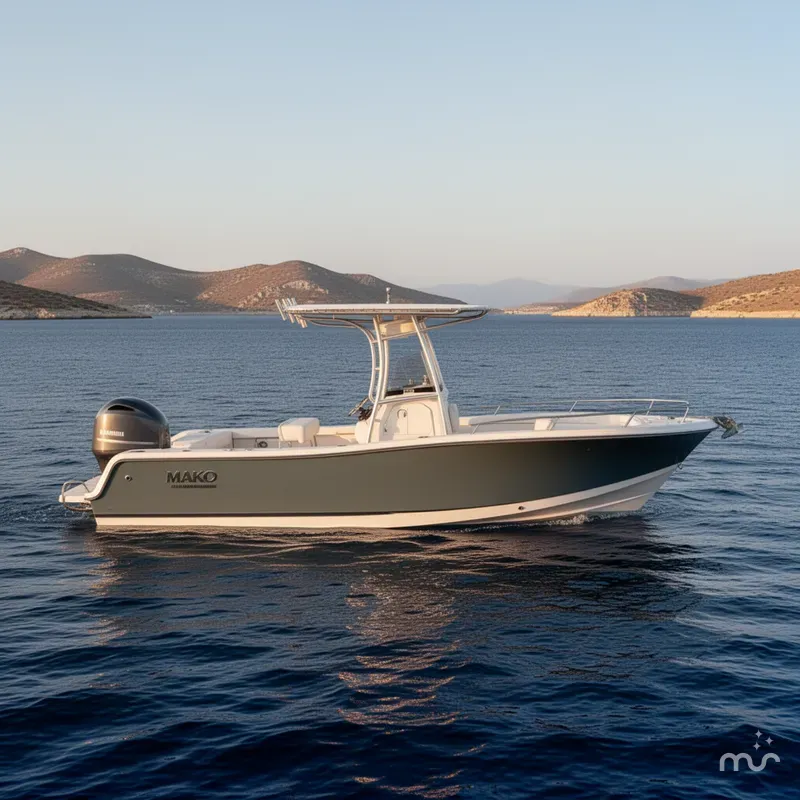 Slide: The Image of Mako 214 Center Console 2026 - 2