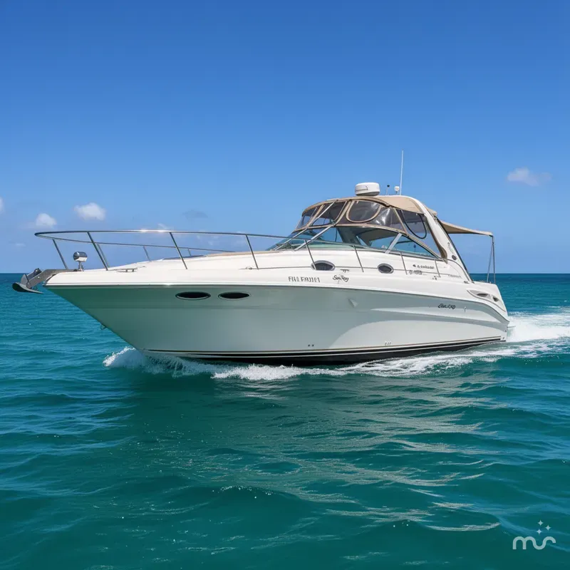 Slide: The Image of Sea Ray 340 Sundancer 2002 - 0
