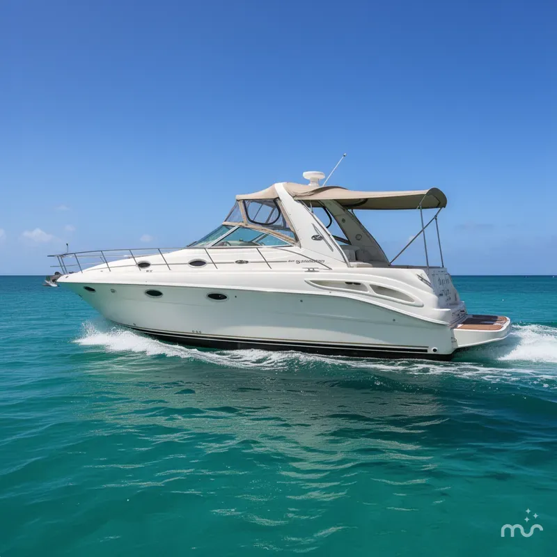 Slide: The Image of Sea Ray 340 Sundancer 2002 - 2