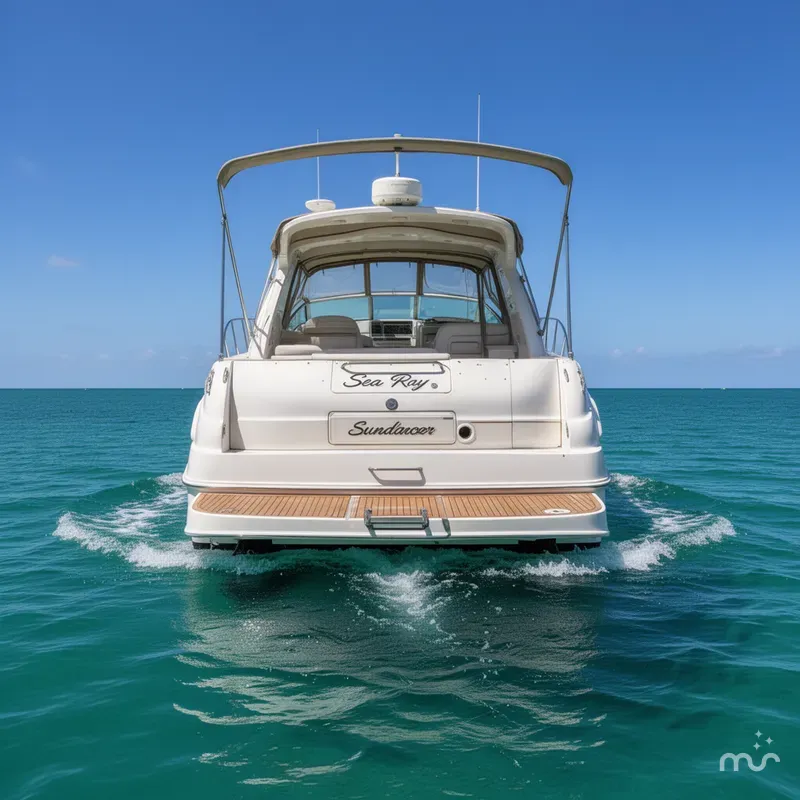 Slide: The Image of Sea Ray 340 Sundancer 2002 - 3