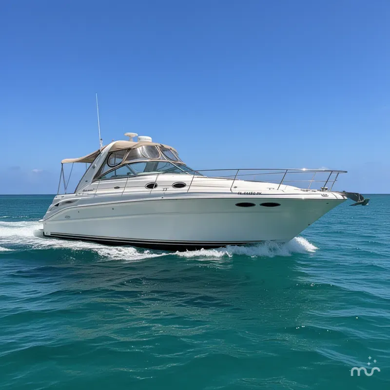 Slide: The Image of Sea Ray 340 Sundancer 2002 - 4