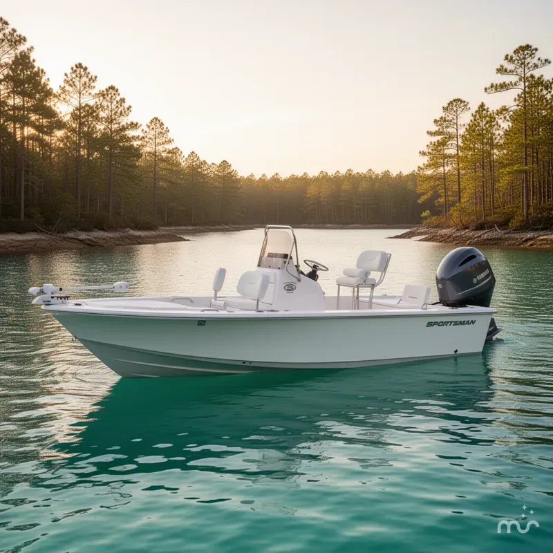 Slide: The Image of Sportsman Masters 207 Bay Boat 2021 - 2