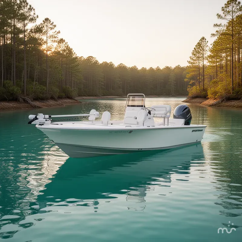 Slide: The Image of Sportsman Masters 207 Bay Boat 2021 - 4