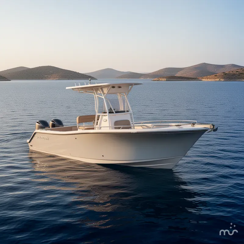 Slide: The Image of Sea Born LX24 Center Console 2021 - 2