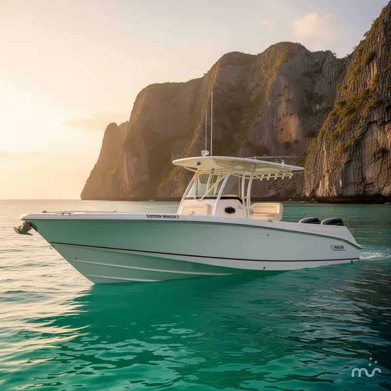 Slide: The Image of Boston Whaler 320 Outrage 2005 - 2