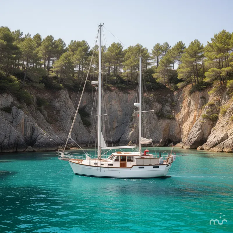 Slide: The Image of Nauticat Ketch 2001 - 2