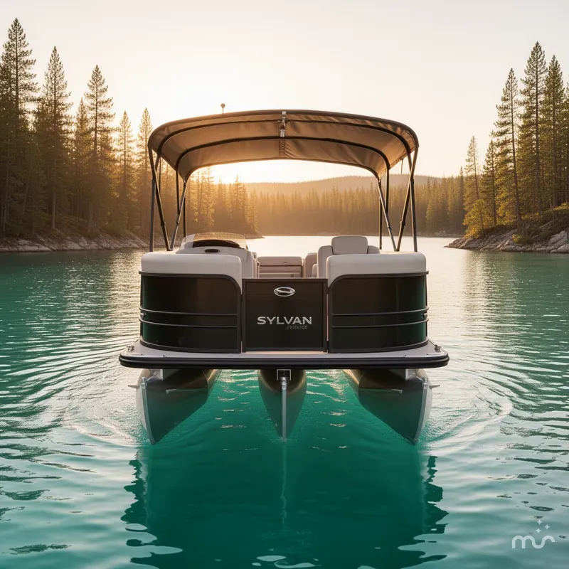Slide: The Image of Sylvan Mirage 820 CLZ DH Premium Pontoon 2026 - 3