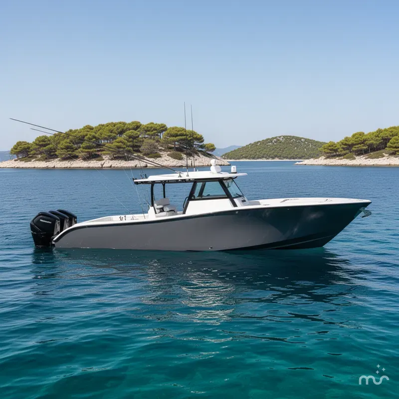 Slide: The Image of Yellowfin 42 Offshore 2023 - 2