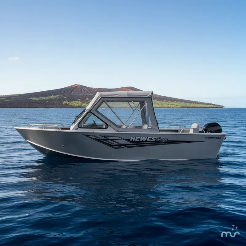 Slide: The Image of Hewescraft 180 Sportsman 2015 - 2