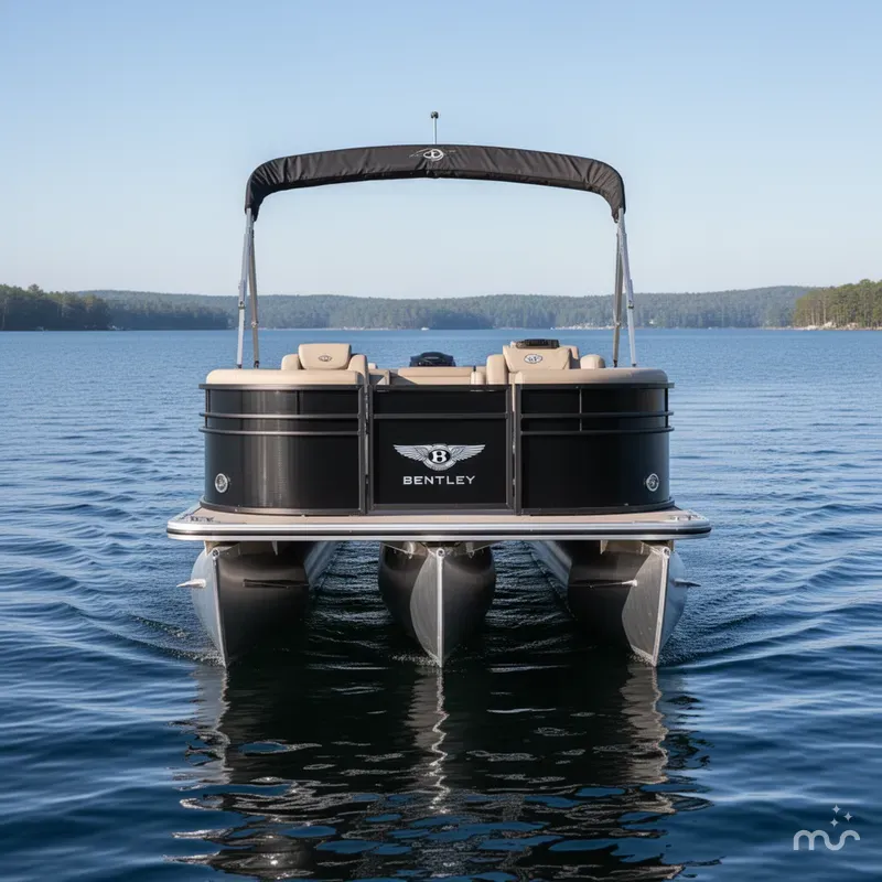 Slide: The Image of Bentley Pontoons 220 Elite Admiral 2017 - 2