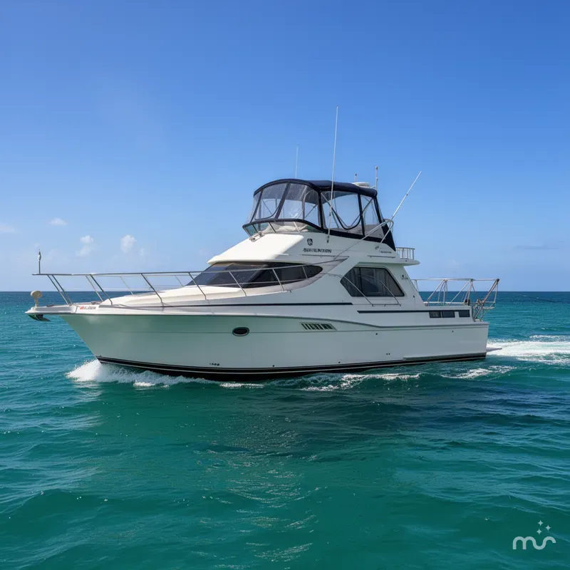 Slide: The Image of Silverton 35 Motor Yacht 2003 - 2