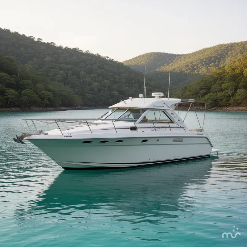 The Image of Sea Ray 380 Aft Cabin 1989 - 0
