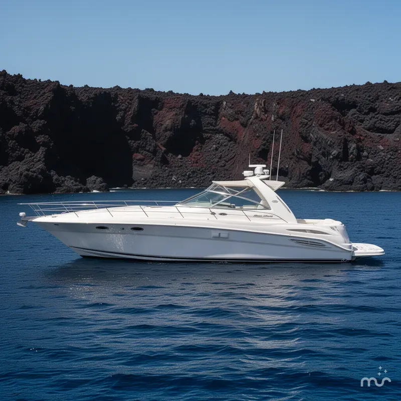 Slide: The Image of Sea Ray Sundancer 460 2000 - 2