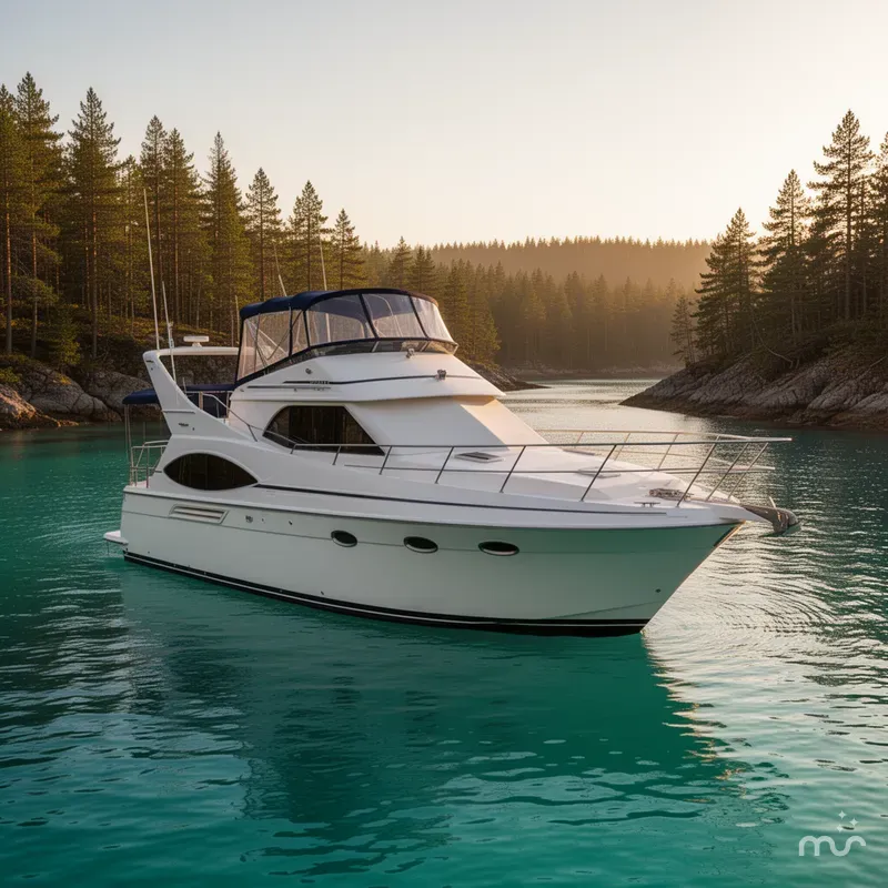 Slide: The Image of Carver Yachts 350 Mariner 2002 - 2