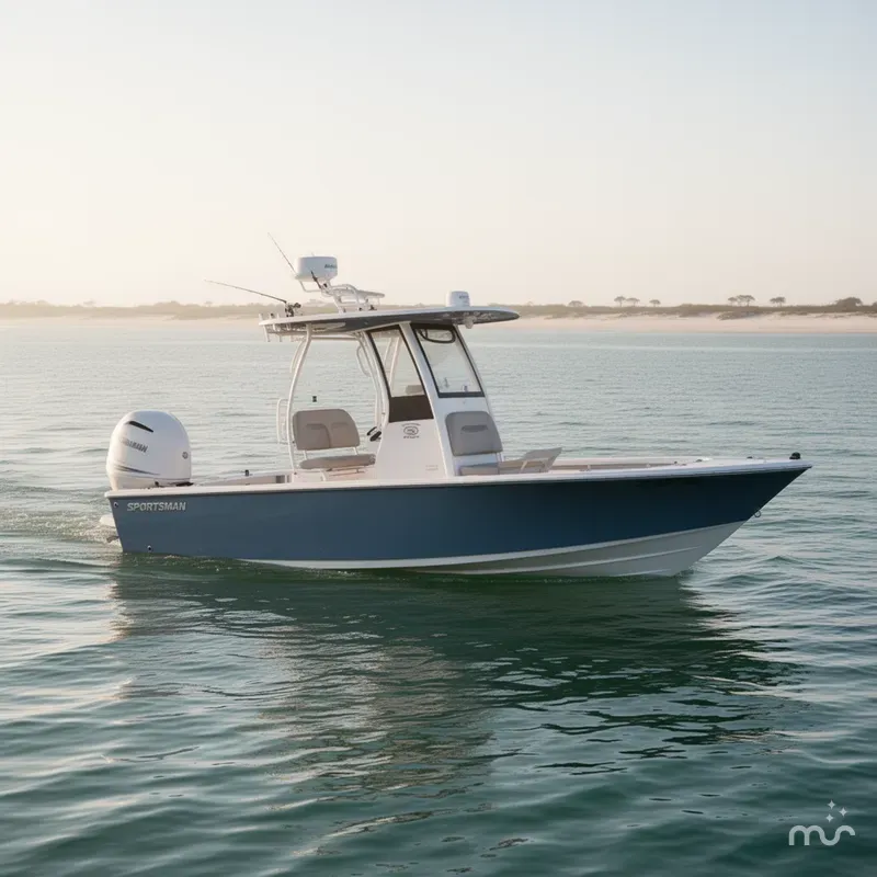 Slide: The Image of Sportsman Masters 247OE Bay Boat 2025 - 0