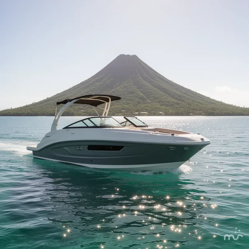 Slide: The Image of Sea Ray SDX 240 2017 - 2