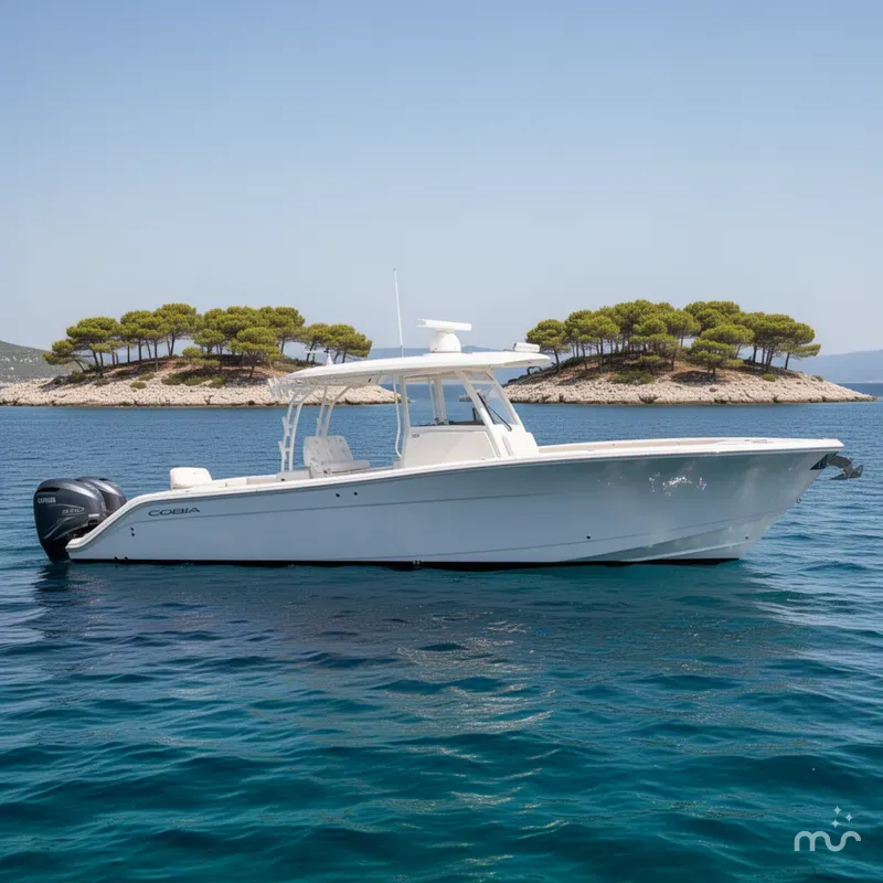 Slide: The Image of Cobia 350 Center Console 2020 - 2