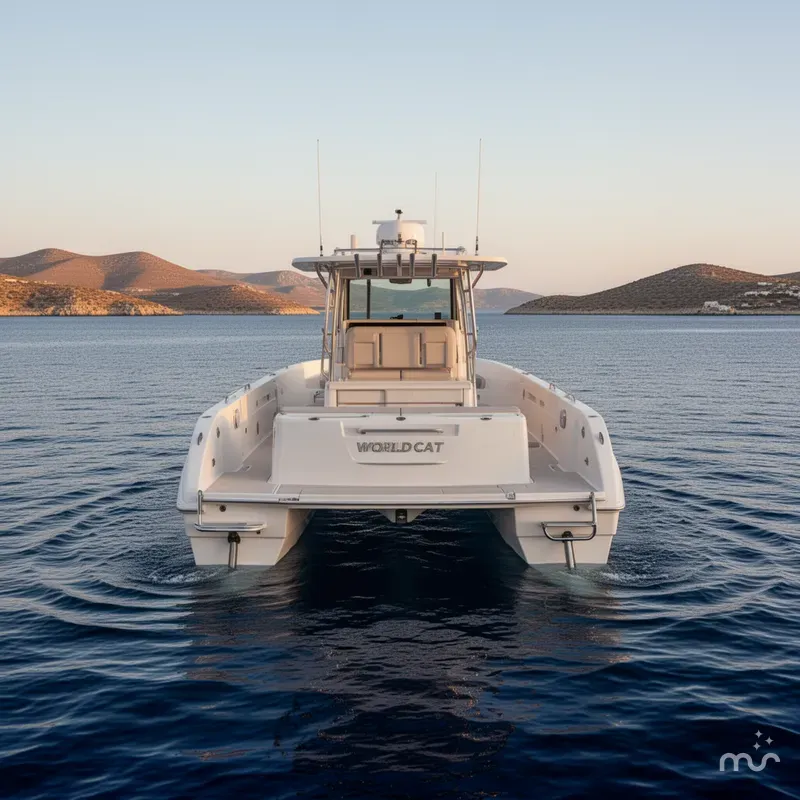Slide: The Image of World Cat 320 Center Console 2014 - 3