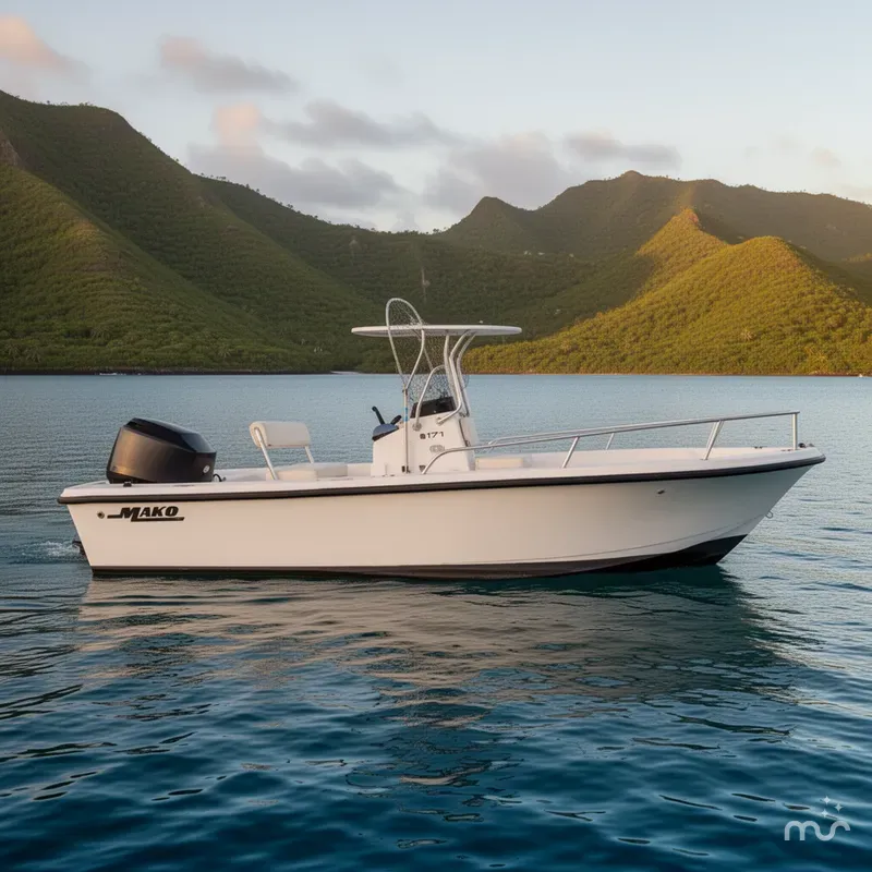 Slide: The Image of Mako 171 Center Console 2006 - 2