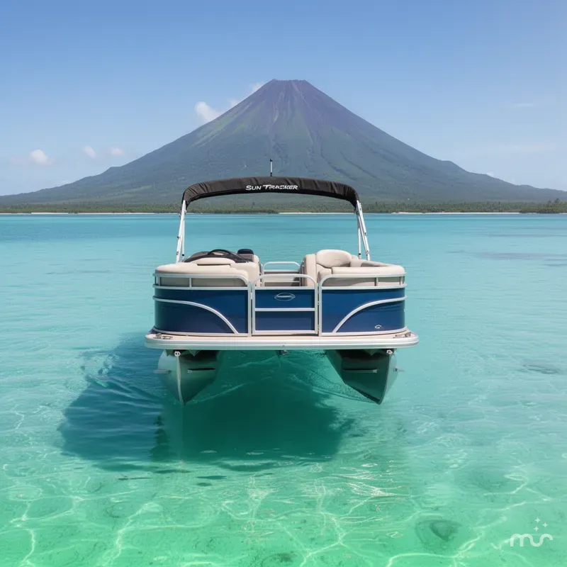 Slide: The Image of Sun Tracker Fishin' Barge 20 DLX 2026 - 1
