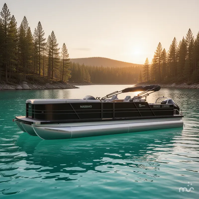 Slide: The Image of Massimo P-24 Lounge Pontoon 2024 - 2