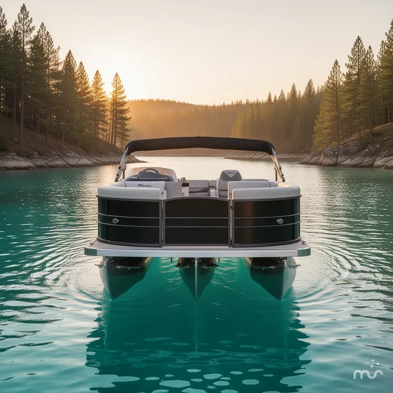 Slide: The Image of Massimo P-24 Lounge Pontoon 2024 - 3