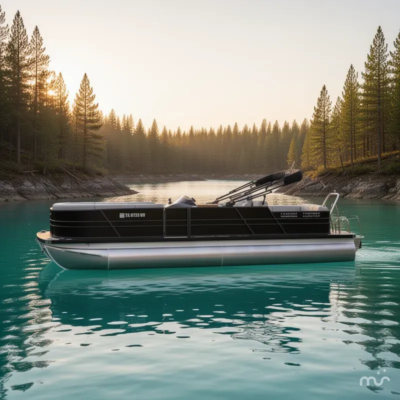 Slide: The Image of Massimo P-24 Lounge Pontoon 2024 - 4